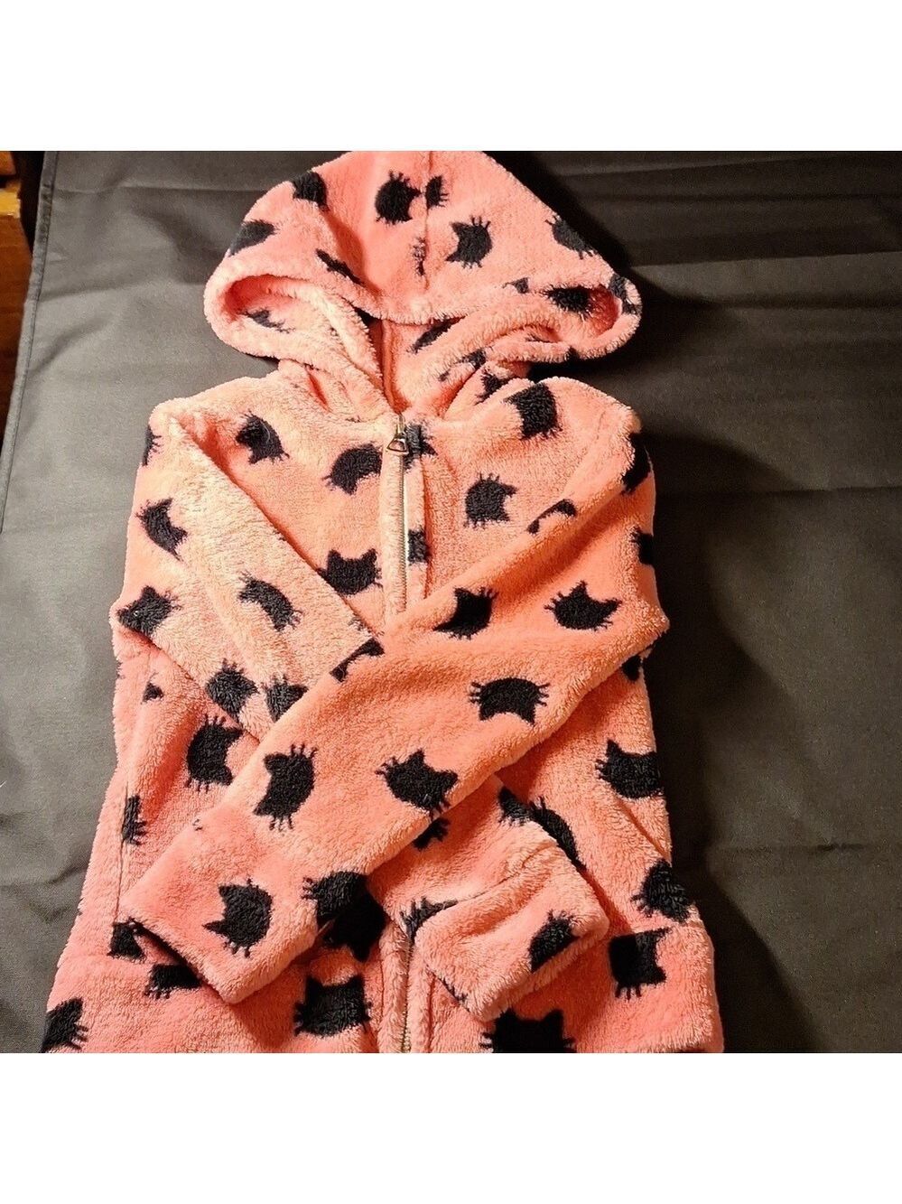 Kids Korner Black Kitty Cats Jacket 3T
